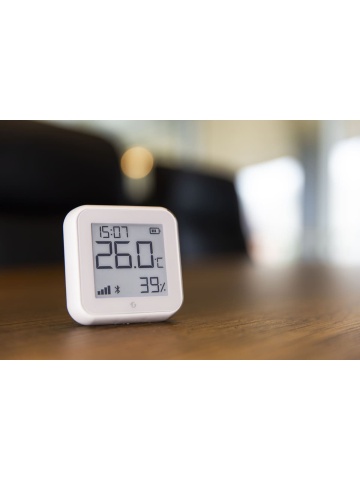 Shelly H&T Gen3 Thermostat Shelly H&T Gen3 Matte White, E-ink display, WiFi, app control - Img 9