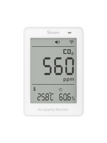 SONOFF AirGuard CO2 – Monitor inteligent CO2 cu Matter over Wi-Fi pentru calitatea aerului (SAWF-08P) - Img 6