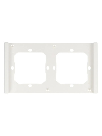 Sonoff M5-80 Doppelmontagerahmen für Wandschalterinstallation - weiß - Img 2
