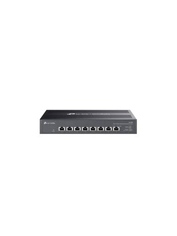 TP-Link Omada DS108X – Switch Unmanaged cu 8 Porturi 10G RJ45, Carcasă Metalică, Full 10-Gigabit