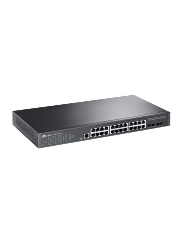 TP-Link Omada TL-SG3428X-UPS – Switch Managed L2+ cu 24 Porturi Gigabit, 4 Sloturi 10G SFP+ și Sursă UPS Integrată - Img 2