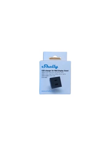 Adaptor USB pentru Suportul Shelly Wall Display Negru - Img 3