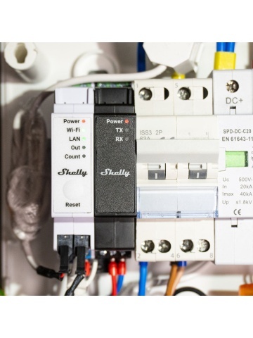 Modulo di espansione Shelly Pro Modbus Add-on RS485, guida DIN, comunicazione Modbus RTU per l'integrazione BMS, EMS e SCADA, per dispositivi Shelly Pro - Img 5
