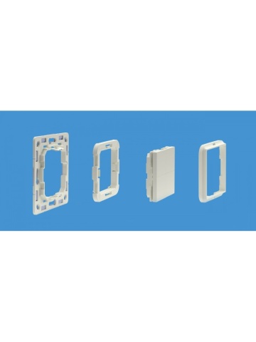 Resigilat Comutator de perete Shelly BLU Wall Switch 4 + rama Gira/Merten - Img 2