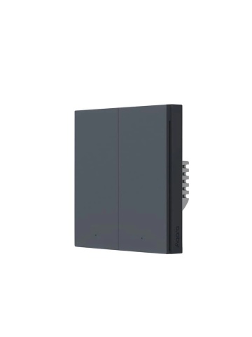 Resigilat Intrerupator inteligent Aqara H1 double rocker, NU necesita NUL, 2 canale, Zigbee, Gri (WS-EUK02-G) - Img 4