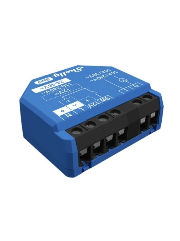 Resigilat Releu inteligent Shelly 1 GEN3, 1 canal, 16A, WiFi, contact uscat
