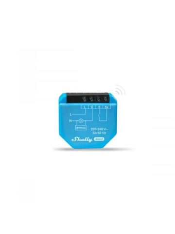 Resigilat Releu Inteligent Shelly 1L, 1 canal, nu necesita NUL, integrare Home Assistant, Matter - Img 2