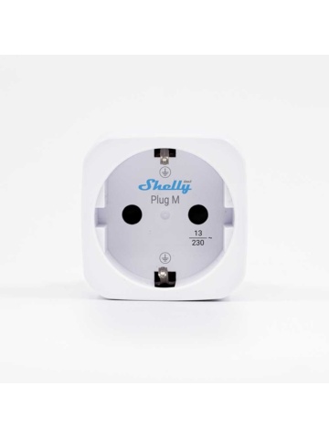 Resigilat Shelly Plug M Gen3 (Pachet 4 prize)– Priză Inteligentă Wi-Fi și Bluetooth, Monitorizare Energie, Procesor Shelly chip, Control Local și Automatizări, 16A - Img 2