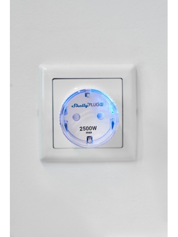 Resigilat Shelly Wave Plug S LR – Priză Inteligentă Z-Wave 800 cu Măsurarea Consumului și Tehnologie Long Range