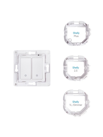 Shelly Wall Switch 2 - alb - Img 2