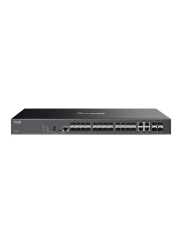 Switch TP-Link Omada SG5428XF L3 Stackable, 24 porturi SFP + 4 sloturi 10G