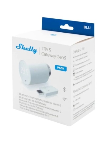 Thermostatic valve for Shelly BLU TRV Shelly BLU TRV radiator, with Bluetooth hub included in the package - Img 2