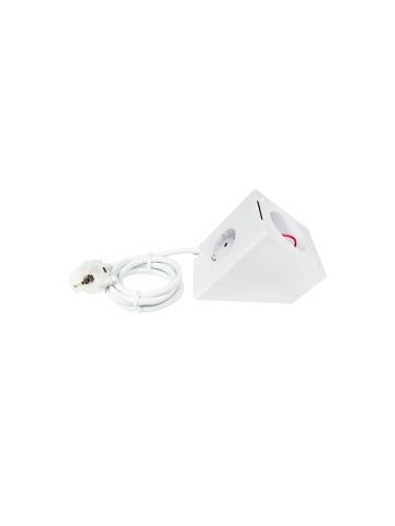 Resigilat Shelly Socket for Wall Display Stand White – Soclu pentru Montaj pe Stand al Shelly Wall Display, Alb