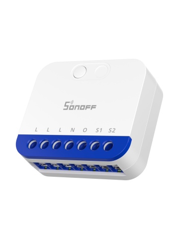 Resigilat Sonoff MINI-DIM – Variator Inteligent (Dimmer) Wi-Fi, 1.5A, Fără Fir de Nul, Design Extreme și Control eWeLink