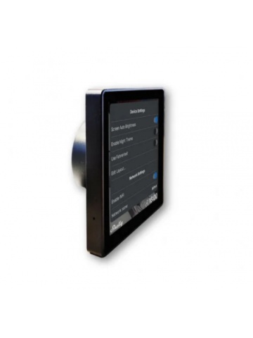 Smart Switch with touchscreen Shelly Wall Display, Wi-FI, Black Bluethooth + H&T black - Img 2