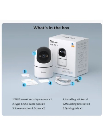 SONOFF CAM Pan-Tilt 2 – Camera de supraveghere inteligenta pentru interior - Img 10