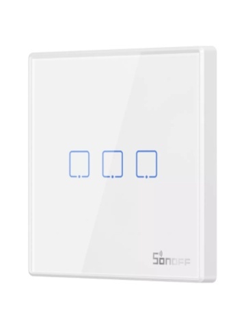 SONOFF T2EU3C-RF - Intelligenter Hochfrequenz-Touch-Schalter, 3 Kanäle
