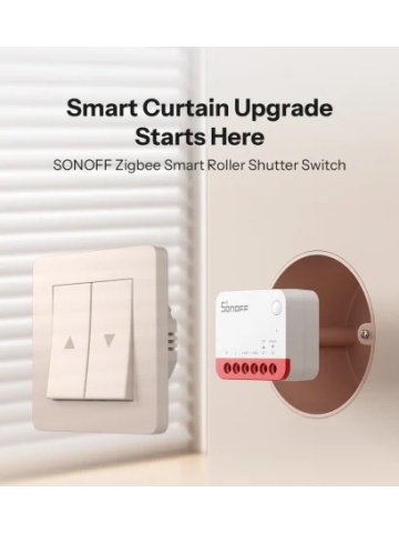 SONOFF Zigbee Smart Roller Shutter Switch MINI-ZBRBS - Komplette Steuerung für Jalousien, Vorhänge und Rollläden - Img 5