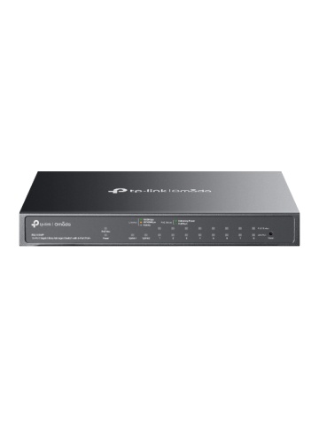 Switch TP-Link Omada ES210GP, 10 porturi Gigabit Easy Managed, PoE+
