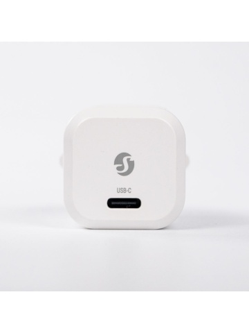 Cargador inteligente Shelly GaN 30W blanco - USB-C Power Delivery, enchufe EU, ultracompacto, para teléfonos, tabletas y dispositivos Shelly - Img 3