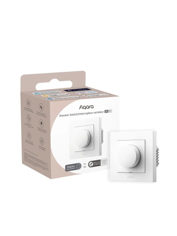 Dimmer inteligent AQARA Light Switch H2 EU Alb (KD-R01D) , Zigbee și Thread
