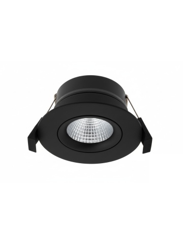 LightSolutions Hilux DS8 Black – LED-Einbaustrahler, minimalistisches Kontrastdesign, hohe Leistung und mattschwarze Oberfläche - Img 4