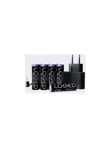 LOQED Power Kit – Set Alimentare Constantă și Încărcare pentru Încuietoarea Inteligentă LOQED