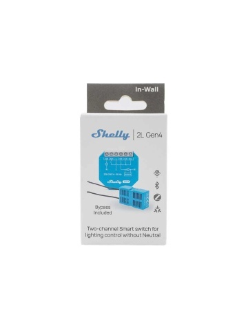 Releu inteligent Shelly 2L Gen4, 2 canale, nu necesita nul, WiFi, Bluetooth si Zigbee, control aplicatie, compatibil Amazon Alexa, Google Assistant si Home Assistant - Img 4