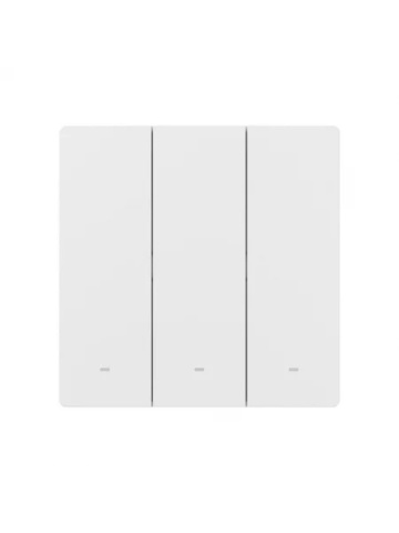 Resigilat Întrerupător inteligent Sonoff ZBM5-3C-86W, 3 canale, 10A, Zigbee , Alb - Img 2