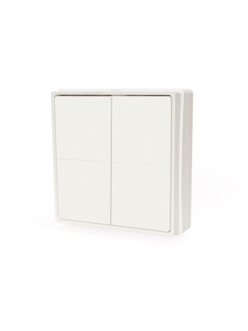 Resigilat Intrerupator Shelly BLU Wall Switch 4, Bluetooth