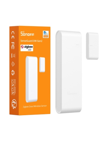 Resigilat Sonoff SNZB-04PR2 Zigbee 3.0 – Senzor Inteligent de Contact pentru Uși și Ferestre, Notificări în Timp Real și Automatizări Avansate