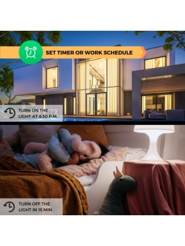 Set mit 4 intelligenten Steckdosen Nous A1, Wi-Fi, 15A/3450W, Energieüberwachung, Sprachsteuerung, kompatibel mit Google Assistant, amazon alexa - Img 8