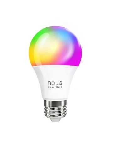 Set of 2 smart light bulbs Nous P3, E27, RGB, 810 lm, 9W - Img 2