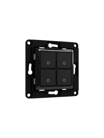 Shelly Wall Switch 4 - negru