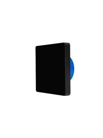 Smartes Bedienpanel Shelly Wall Display X1i Schwarz - Farb-Touchscreen 4 Zoll, Auflösung 720x720, Stromversorgungsbasis mit 1 Ausgangskreis im Lieferumfang, Lautsprecher 1W, WLAN und Bluetooth, App-Steuerung - Img 2