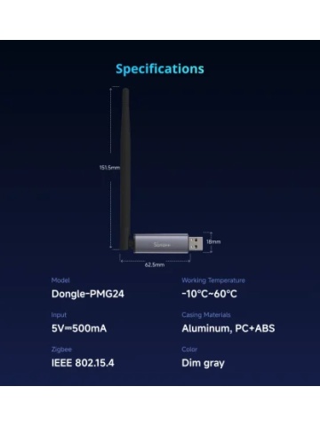 SONOFF Dongle-PMG24 – Gateway USB Zigbee & Matter pentru controlul dispozitivelor smart home - Img 3