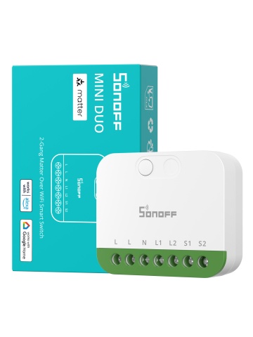 Sonoff MINI-2GS – Releu Inteligent Mini Zigbee 3.0, 10A, Montaj în Doză și Control Dual - Img 5