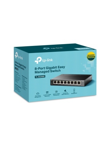 Switch Easy Managed TP-Link Omada TL-SG208E, 8 porte Gigabit - Img 5