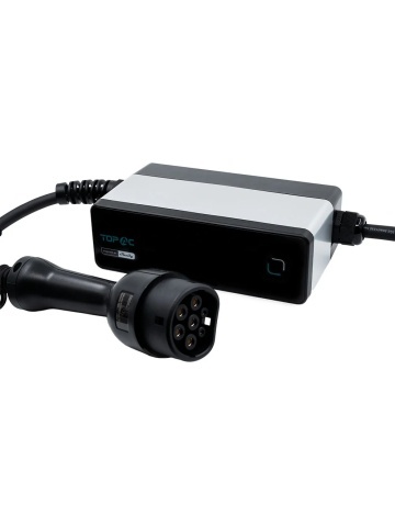 TopAC Portable EV Charger 11kW (EVE01-11R) – Stație de Încărcare Portabilă Trifazată, Tip 2, Curent Reglabil, Protecție IP65 - Img 2