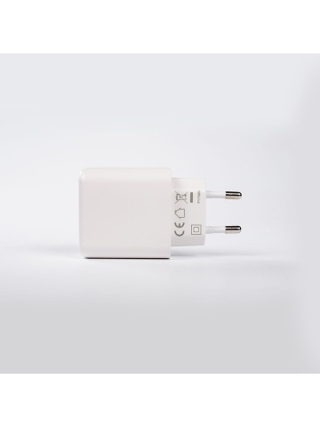 Смарт зарядно Shelly GaN 65W бяло - USB-C и USB-A, Power Delivery, EU щепсел, за лаптопи, телефони и устройства Shelly - Img 4