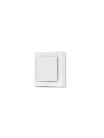 Intrerupator AQARA Light Switch H2 EU (2 Butoane, 1 Canal) (WS-K07D) – Zigbee si Thread, cu releu - Img 2