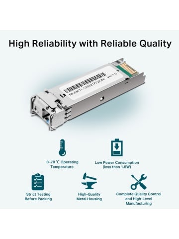 Modul SFP TP-Link TL-SM321B-2, conector LC - Img 5