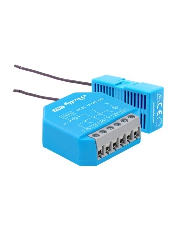 Releu inteligent Shelly 2L Gen4, 2 canale, nu necesita nul, WiFi, Bluetooth si Zigbee, control aplicatie, compatibil Amazon Alexa, Google Assistant si Home Assistant