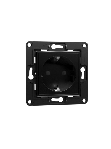 Resigilat Priza Shelly Wall Socket - negru (nu contine releu)