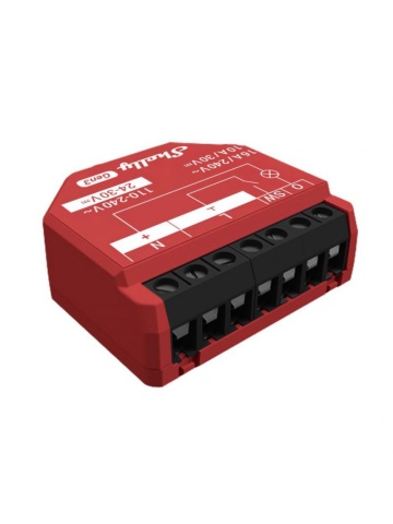 Resigilat Releu inteligent Shelly 1PM GEN3, 1 canal, 16A, WiFi, functie de monitorizare consum