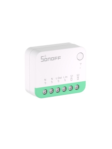 Resigilat Releu inteligent Sonoff MINIR4M Wi-Fi, compatibil cu Matter