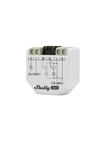 Resigilat Shelly EM Gen4 – Contor Inteligent de Energie Monofazat, Generația 4, 2 Canale cu Transformatoare de Curent (CT), Releu Integrat, Wi-Fi, Bluetooth și Zigbee 3.0, Pregătit pentru Matter - Img 2