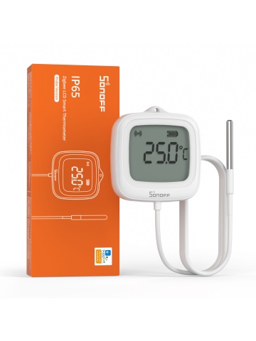 Senzor de temperatura si umiditate Sonoff SNZB-02LD, Zigbee 3.0