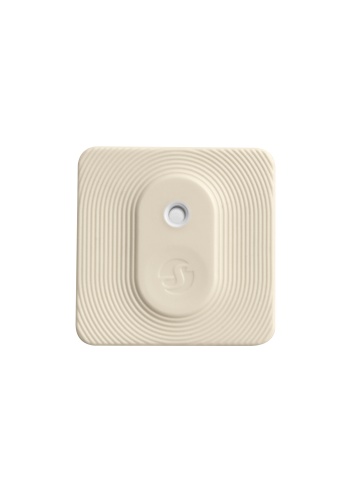 Shelly BLU H&T H&T ZB Ivory - Intelligenter Temperatur- und Luftfeuchtigkeitssensor, Zigbee 3.0, 3 Jahre Betriebsdauer