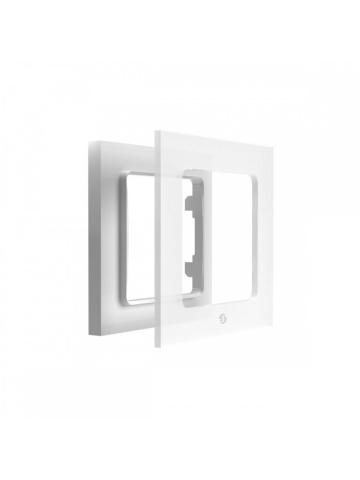 Shelly Wall Frame 1 (for wall switch) - White - Img 2